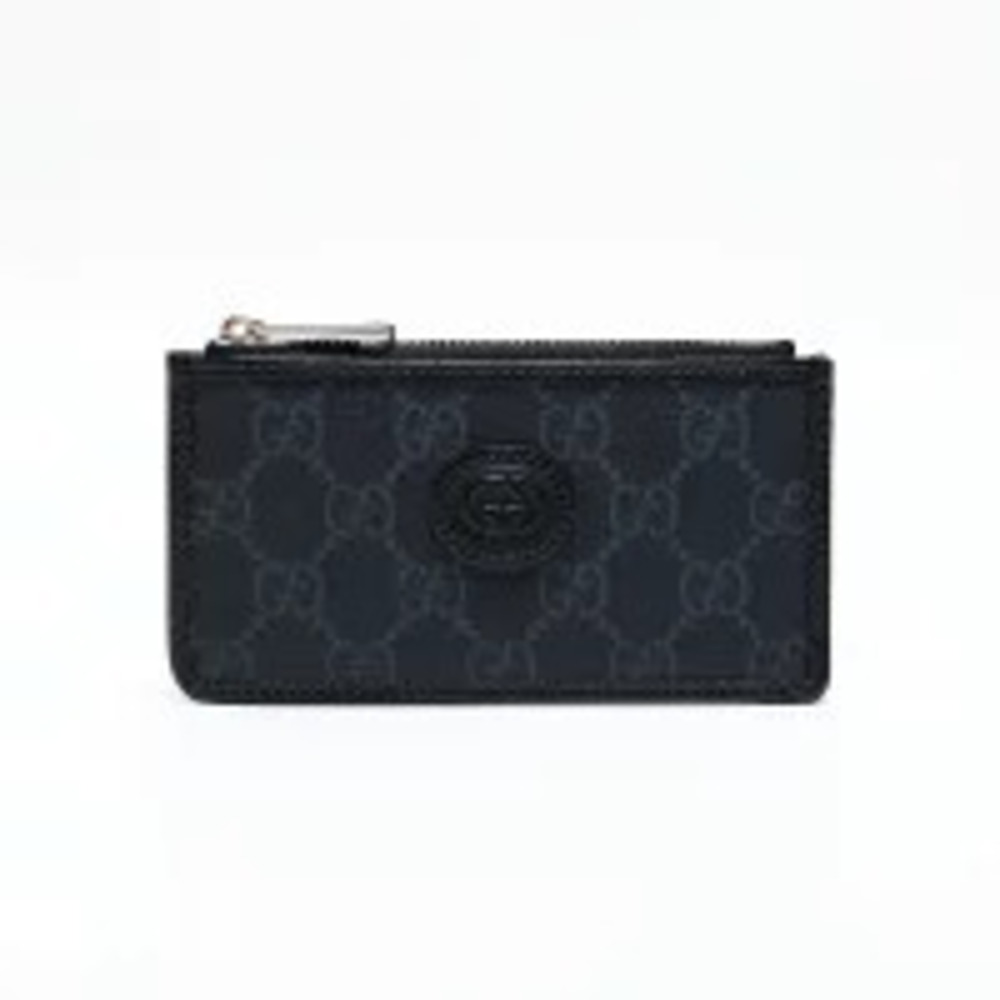 Gucci GG Supreme coin case Wallet card black